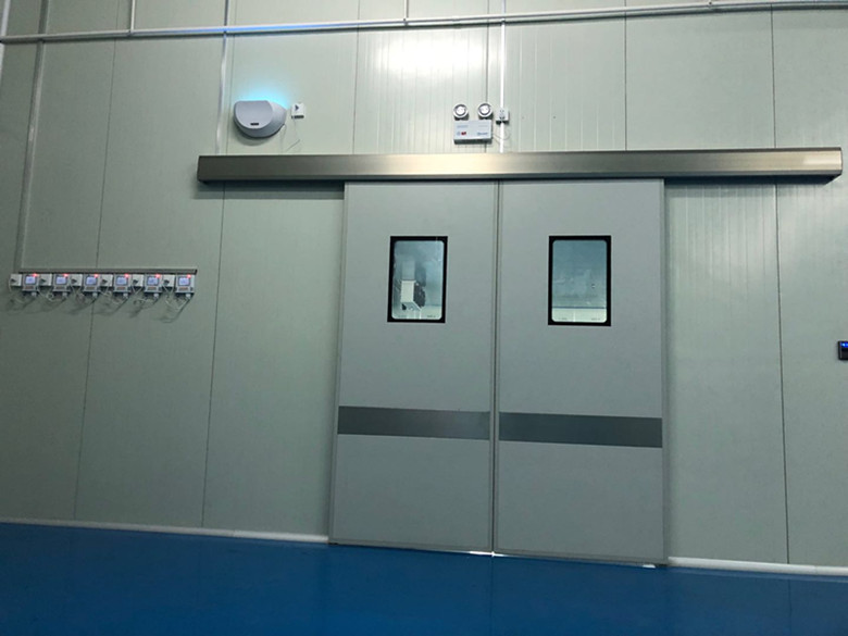 樣品冷庫，冷庫門